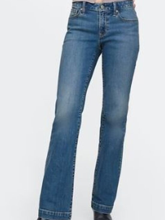 GAP Denim - **Final Sale** Gap Long & Lean Flare Jeans Sz 10 Long